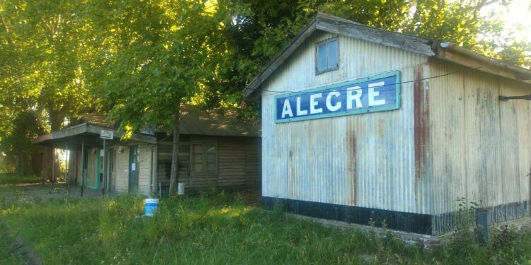 Alegre, un paraje abandonado a menos de 80 kilómetros de Buenos Aires