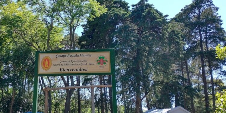 Campamento Scout en Flandes; Lujan